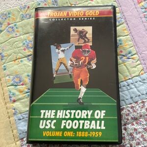 The history of USC football vhs